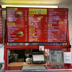 Ben's Burgers - Classic menu plus a few extras and they take card now