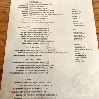 Aracely Cafe - Menu - New American Near Me - San Francisco, California