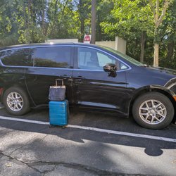 Budget Car Rental - I wouldn't have minded the dents and scratches so much if the dang thing hadn't been 10x bigger than what I'd reserved. My luggage for scale