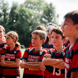 St Richard's Episcopal School - SRES offers soccer, basketball, cross country, track and volleyball programs.