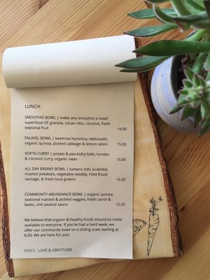 Menu photo 4 Yayu Cafe Ucluelet, BC Menu photo 4 Yayu Cafe Ucluelet, BC