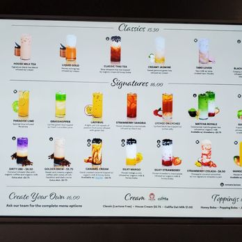 Teaspoon - Menu - Bubble Tea Near Me - Henderson, Nevada Teaspoon - Menu - Bubble Tea Near Me - Henderson, Nevada