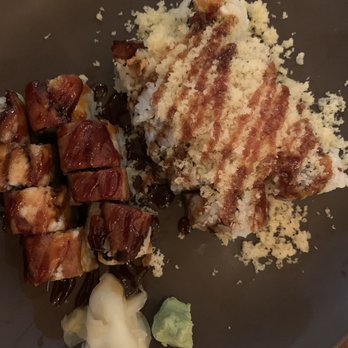 Rooster Thai Sushi - Dancing Eel Roll & Celebration Roll - Thai Near Me - Port Richey, Florida