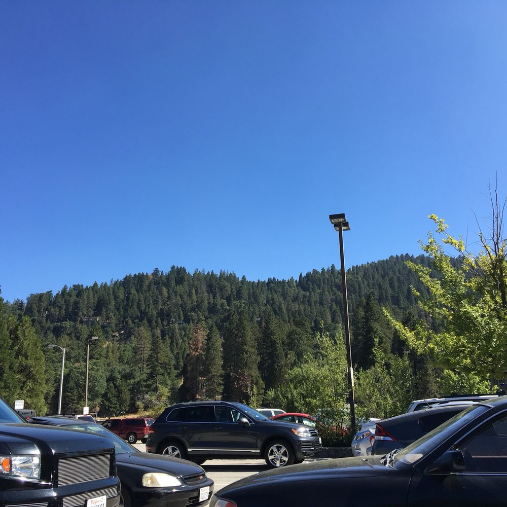 Goodwin & Sons Market - View of the mountain from their parking lot. - Grocery Near Me - Crestline, California
