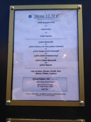Menu photo 2 Crèperie de l'Ecluse Toulouse, 31