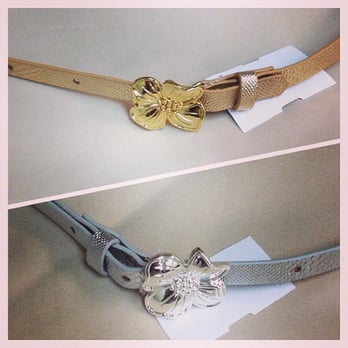 Clothes Mentor West Chester, PA - Lilly Pulitzer belts in silver and gold, size M $15 - Women's Clothing Near Me - West Chester, Pennsylvania
