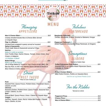 THROW Social - Menu part 1/4 - Cocktail Bars Near Me - Washington, DC, District of Columbia THROW Social - Menu part 1/4 - Cocktail Bars Near Me - Washington, DC, District of Columbia