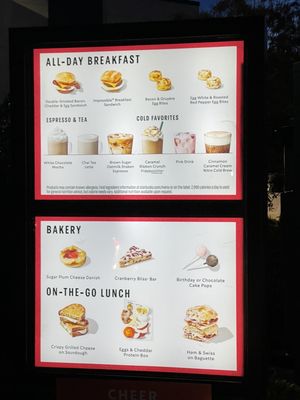 Menu photo 7 Starbucks Winter Garden, FL