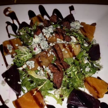 J Mark's Restaurant - Pear and beet salad - New American Near Me - Pompano Beach, Florida J Mark's Restaurant - Pear and beet salad - New American Near Me - Pompano Beach, Florida