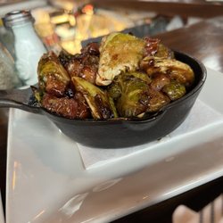 Prime One Eleven - Balsamic Brussel sprouts with cranberries and bacon
