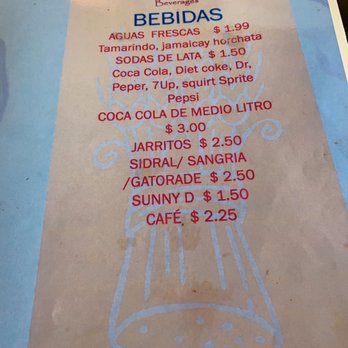 Tacos El Pariente - Menu - Mexican Near Me - Salinas, California