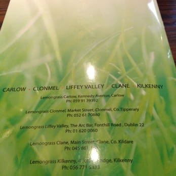 Lemongrass Restaurant - Asian Fusion Near Me - Kilkenny, KK Lemongrass Restaurant - Asian Fusion Near Me - Kilkenny, KK
