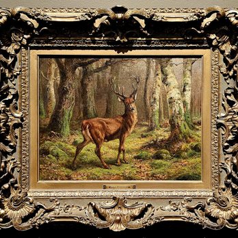Cantor Arts Center - Stag in the woods 1880s - Museums Near Me - Palo Alto, California