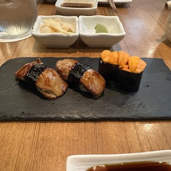 Kata Robata - Foie Gras and Sea Urchin (Uni) Sushi - Sushi Bars Near Me - Houston, Texas