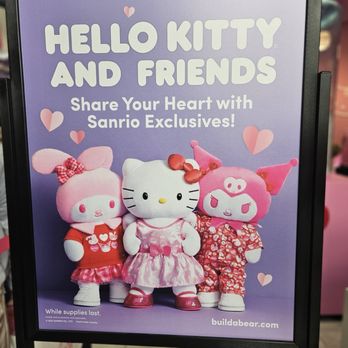 Build-A-Bear x Hello Kitty And Friends Workshop - Toy Stores Near Me - Los Angeles, California Build-A-Bear x Hello Kitty And Friends Workshop - Toy Stores Near Me - Los Angeles, California