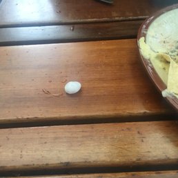 Hail storm, patio roof leaks a bit!