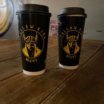 Yellow King Brews - Unicorn tea latte and peppermint mocha - Coffee & Tea Near Me - Wallingford, Connecticut Yellow King Brews - Unicorn tea latte and peppermint mocha - Coffee & Tea Near Me - Wallingford, Connecticut