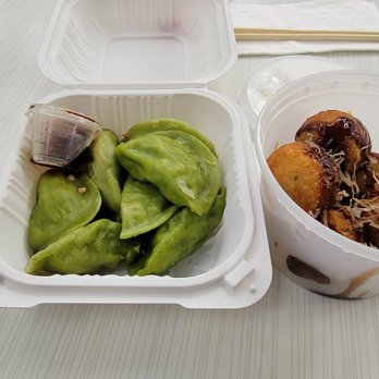 Dumpling Cafe - Steamed veggie dumplings, takoyaki - Noodles Near Me - Jersey City, New Jersey