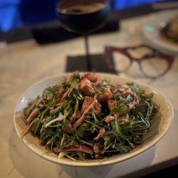 The James Room - Strawberry arugula salad