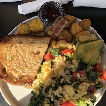 Everyday Eatery - Spinach and Feta Omelette - Cafes Near Me - Irvine, California