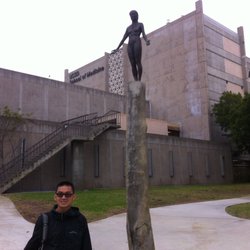 UCSD School of Medicine - Standing sculpture by Kiki Smith