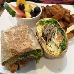 Amy's Dejeuner - 3 Beef Buritto