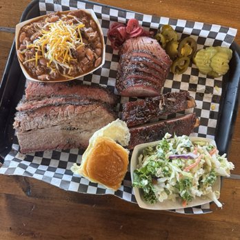 MEGA Texas Barbeque - 4 meat plate - Caterers Near Me - Fresno, California