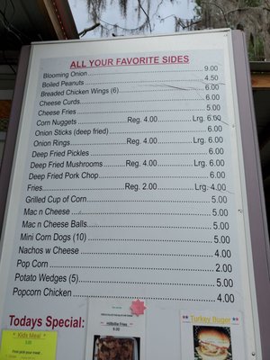 Menu photo 6 Fair Foods Waldo, FL