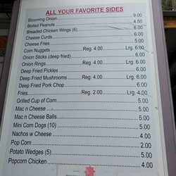 Fair Foods - Menu