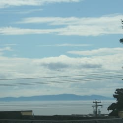 Nourish Hot Yoga - View of Vancouver Island from the studio.