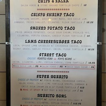 Happy's Taco Shop - Menu - Food Trucks Near Me - Boyne City, Michigan Happy's Taco Shop - Menu - Food Trucks Near Me - Boyne City, Michigan