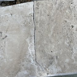 Lake Norman Custom Concrete - Two of the three damaged pieces of coping.