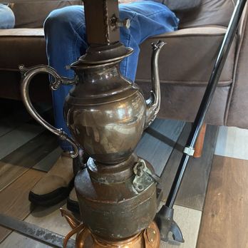 Crepes Tea House - Table has teapots - Coffee & Tea Near Me - West Springfield, Massachusetts