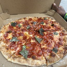Pepperoni pie