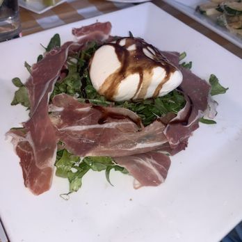 Amici Ristorante - Burrata and Prosciutto - Italian Near Me - New York City, New York Amici Ristorante - Burrata and Prosciutto - Italian Near Me - New York City, New York