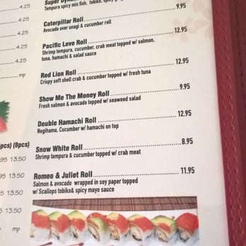 Ocean Fish Sushi & Grill - Rolls- 1 of 3 - Japanese Near Me - Pacifica, California