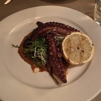 Sweetwater Restaurant - Rubbery octopus, over charred - New American Near Me - Brooklyn, New York