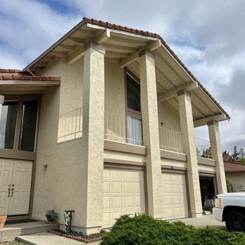 Palm Construction - Another view of the house with the completed paint job. - Masonry/Concrete Near Me - San Lorenzo, California Palm Construction - Another view of the house with the completed paint job. - Masonry/Concrete Near Me - San Lorenzo, California