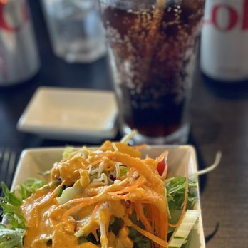 Sushi Jo - Vegetable salad with carrot & Ginger dressing - Sushi Bars Near Me - West Palm Beach, Florida Sushi Jo - Vegetable salad with carrot & Ginger dressing - Sushi Bars Near Me - West Palm Beach, Florida