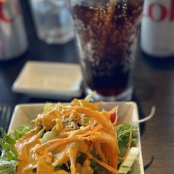 Sushi Jo - Vegetable salad with carrot & Ginger dressing