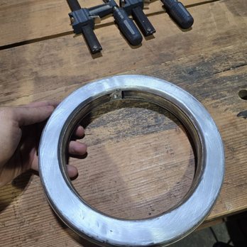 Vellios Machine Shop - This was their "finished" product, they charged me over $600 to basically partially round an edge and make a cracked weld. - Auto Parts & Supplies Near Me - Lawndale, California Vellios Machine Shop - This was their "finished" product, they charged me over $600 to basically partially round an edge and make a cracked weld. - Auto Parts & Supplies Near Me - Lawndale, California