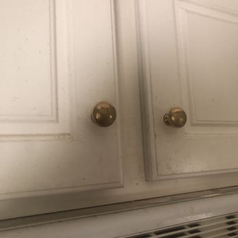 Heavenly Hands Housekeeping - Kitchen cabinets before clean - Home Cleaning Near Me