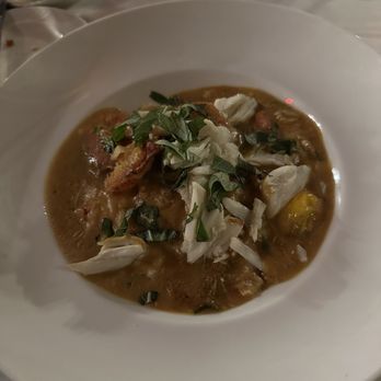 The Ship Lantern Inn - Maine Lobster & Maryland Crab Risotto, Lobster & Roma Tomato Crème - New American Near Me - Milton, New York