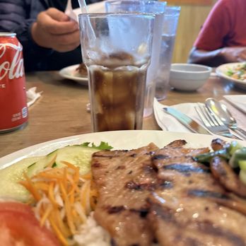 Pho Saigon - Grilled Pork & Steam Rice  Spring rolls  Fried rice - Vietnamese Near Me - Manassas, Virginia