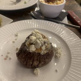 8 oz filet with blue cheese butter 8 oz filet with blue cheese butter