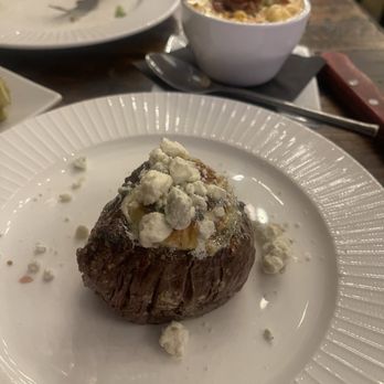 The Forge 1912 - 8 oz filet with blue cheese butter - Steakhouses Near Me - Celina, Texas The Forge 1912 - 8 oz filet with blue cheese butter - Steakhouses Near Me - Celina, Texas