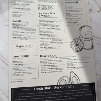 Keke's Breakfast Cafe - Lunch menu - Breakfast & Brunch Near Me - Sunnyvale, California