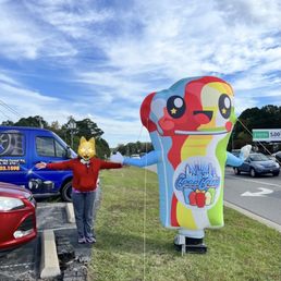 CocoCrissi inflatable mascot CocoCrissi inflatable mascot