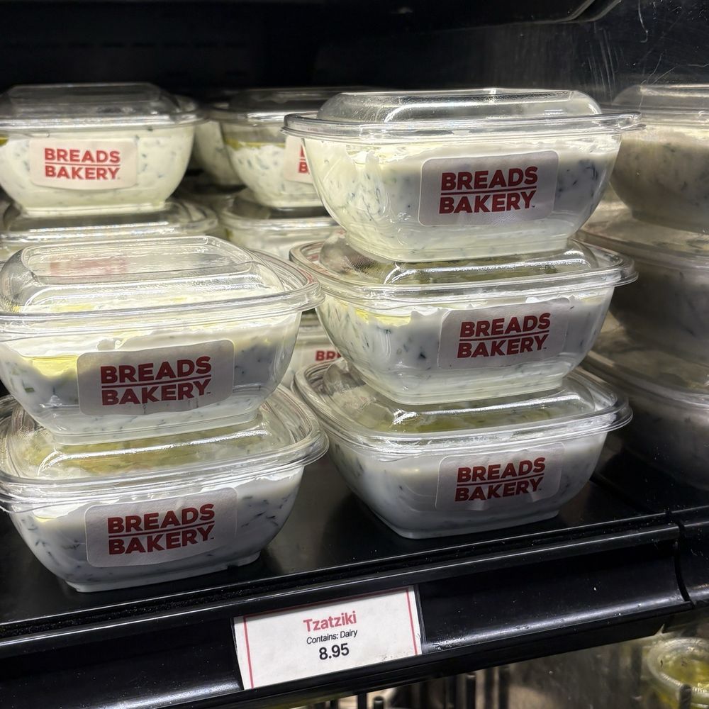 Breads Bakery - Upper West Side - Tzatziki $8.95 2026 - Coffee & Tea Near Me - New York, New York