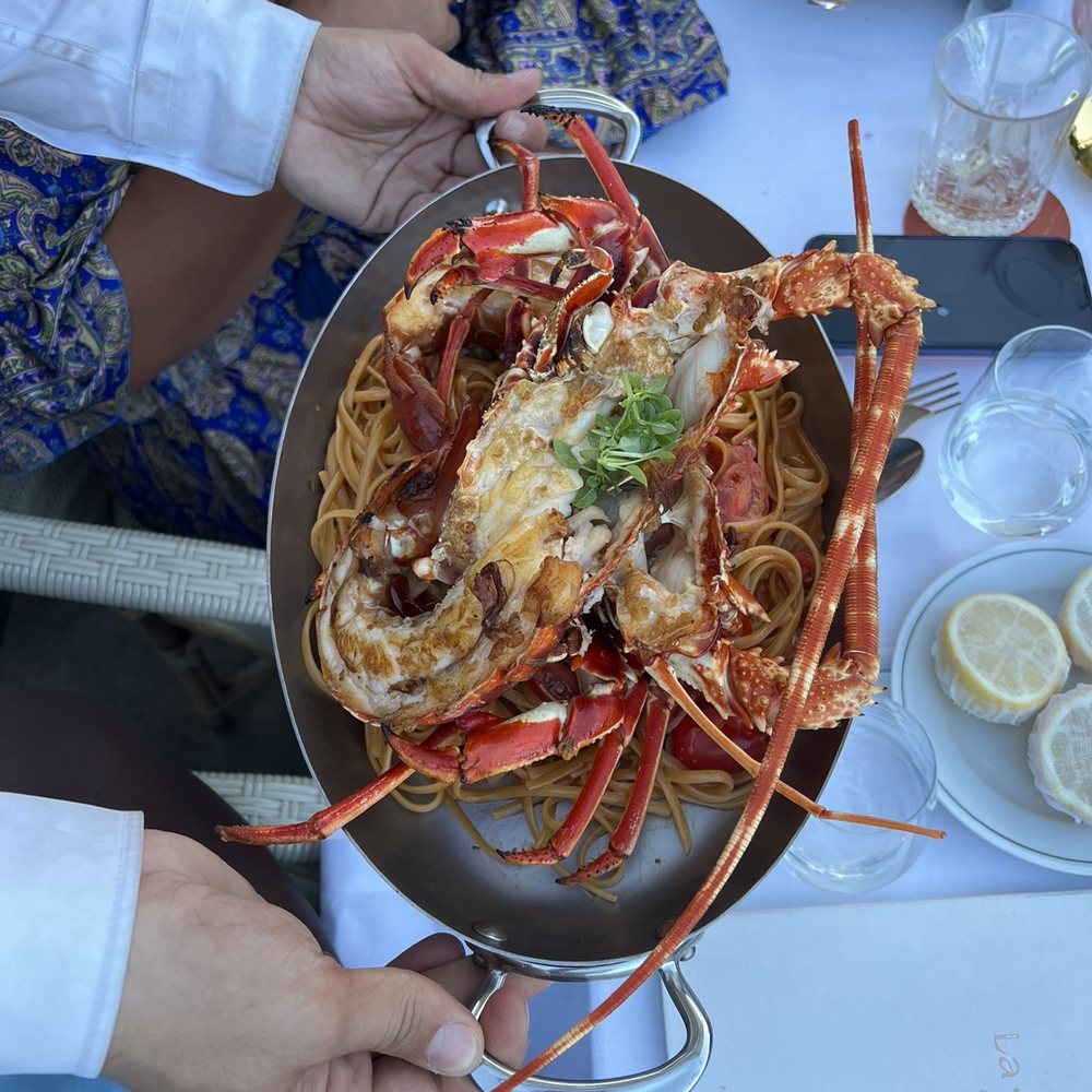 Girafe - Lobster pasta before plated - French Near Me - Paris, 75